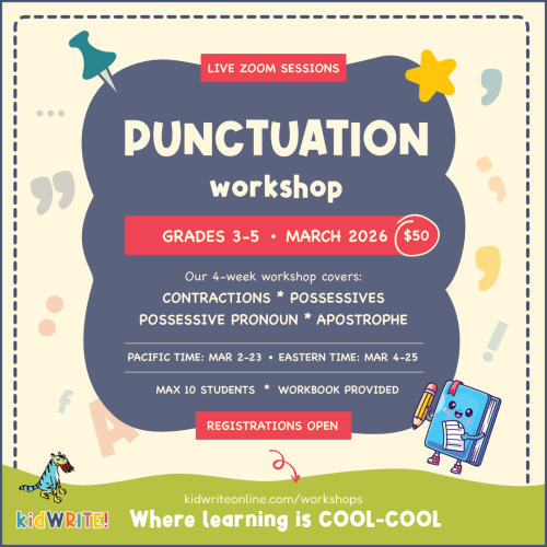 Punctuation workshop grades 3-5.